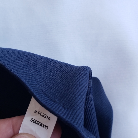 SPANX Look At Me Now Seamless Leggings Tights Navy Blue Small high rise - Picture 11 of 12